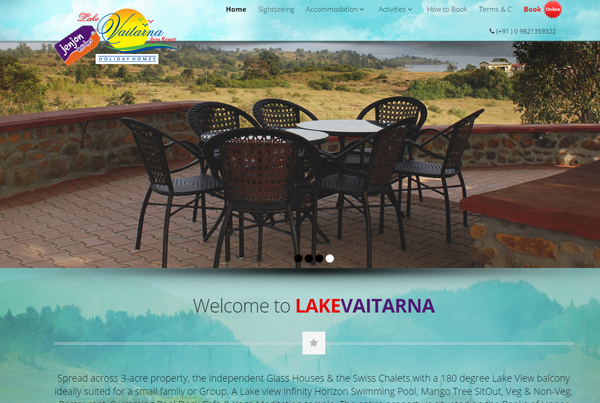 Travel and Resort website desining in Mumbai, India